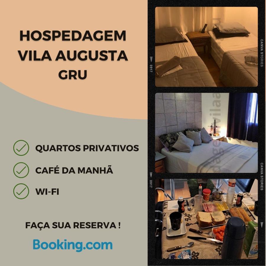 Quartos Vila Augusta/グアルーリョス エクステリア 写真